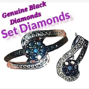 Diamond ring necklace Set!!